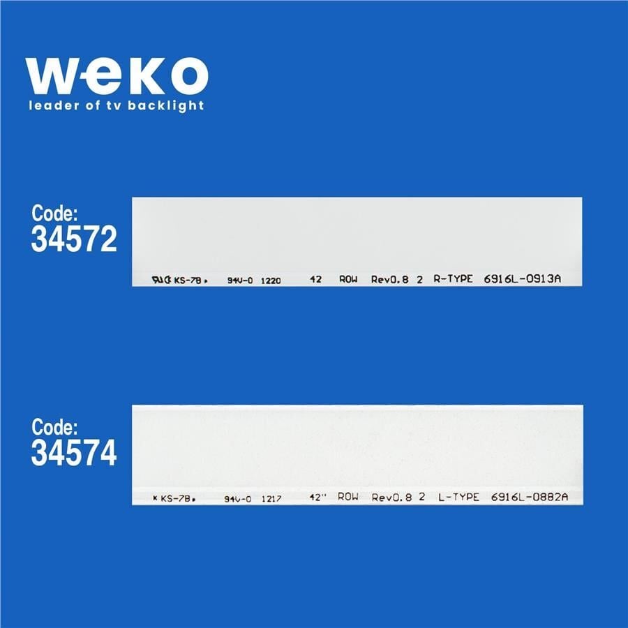 Wkset-5023 34572X6 34574X6 42 Row Rev0.8 12 Adet Led Bar