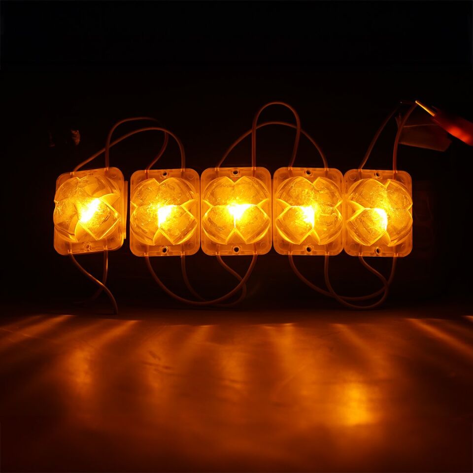 Powermaster 12 Volt 2 Watt Sarı Yanıp Sönen Çakar Modül Led