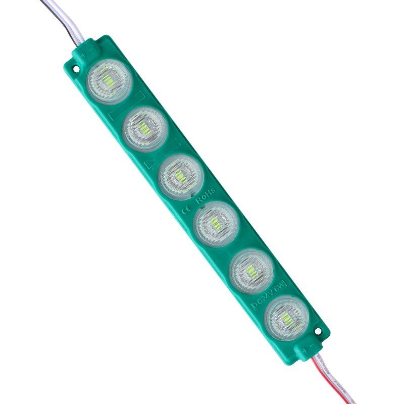 Powermaster 24 Volt 3 Watt Yeşil Modül Led