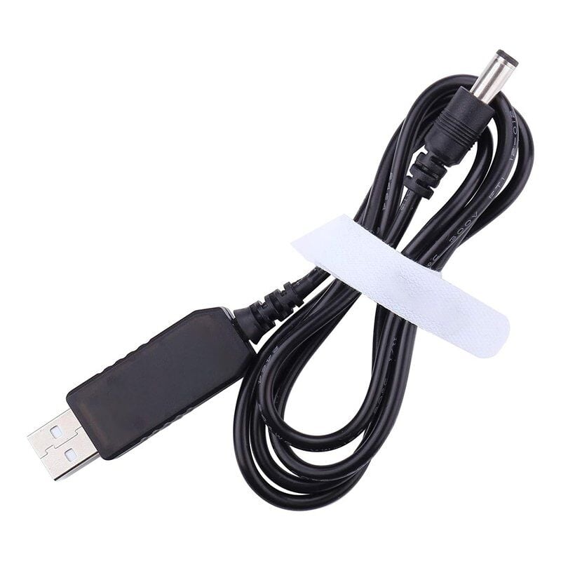 Powermaster 9V-5V USB To DC 5.5x2.5mm Çevirici Kablo