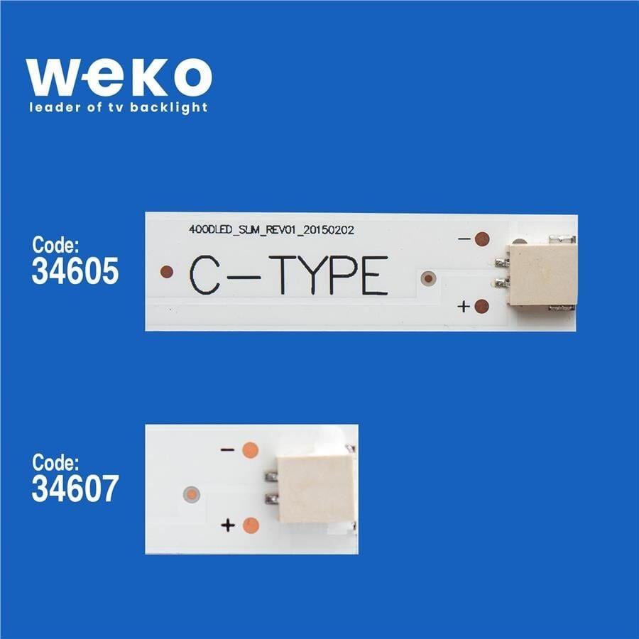 Wkset-5025 34605X1 34607X4 400Dled_Slim_Rev01_20150202 5 Adet Led Bar