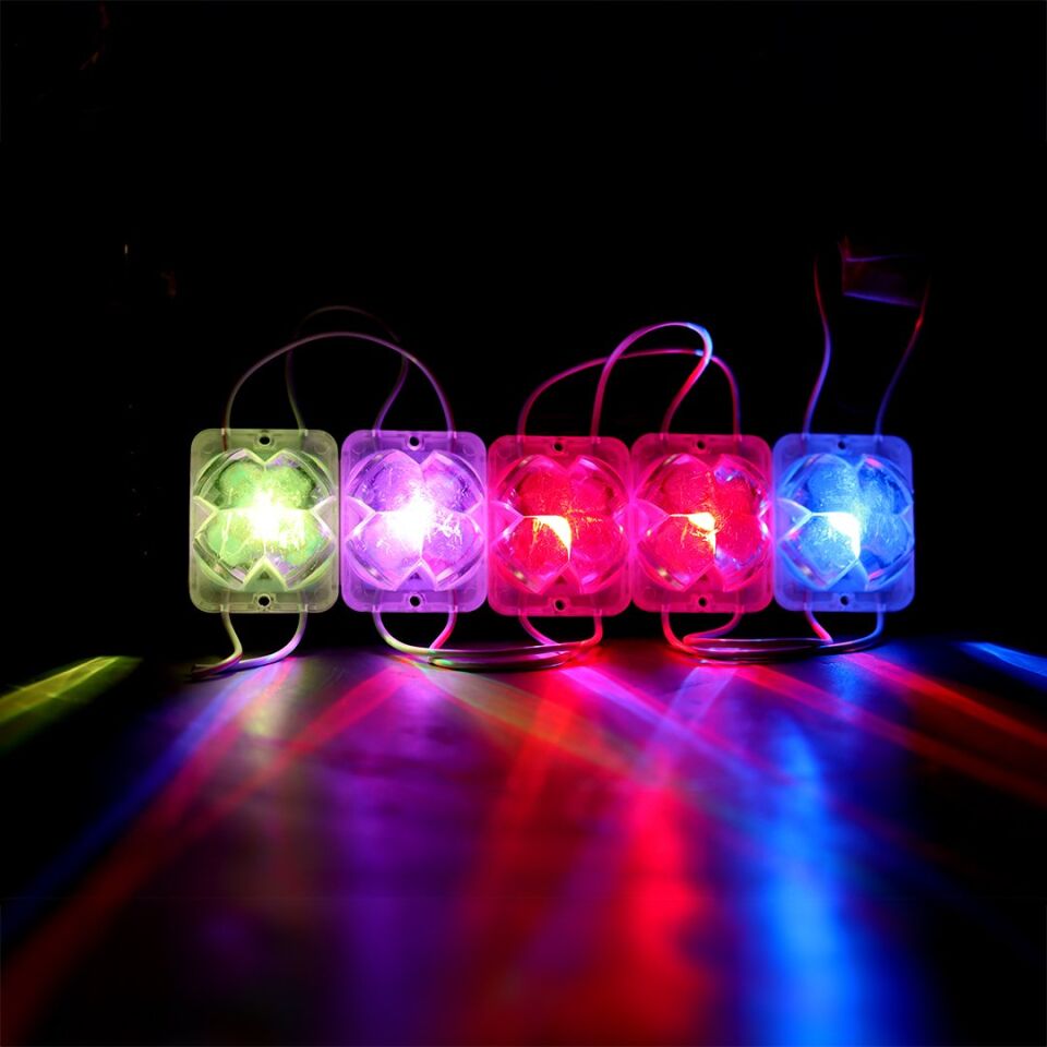 Powermaster 12 Volt 2 Watt RGB Yanıp Sönen Çakar Modül Led