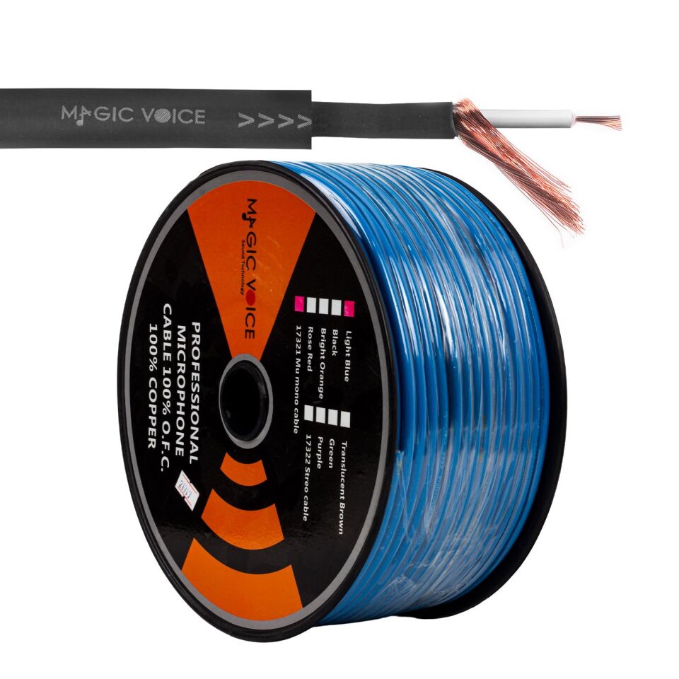 Magicvoice Mi̇krofon Kablosu Mono 1. Kali̇te 100 Metre