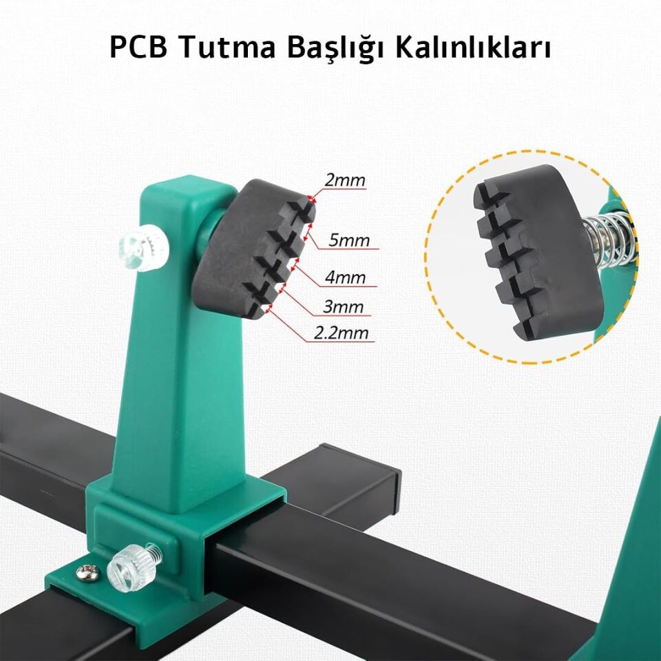 Powermaster PM-26594 Ayarlanabilir PCB Levha Board Tutucu