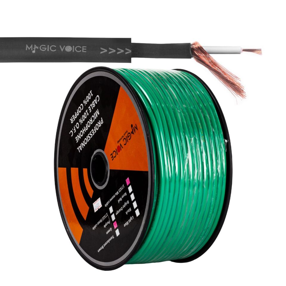 Magicvoice Mi̇krofon Kablosu Mono 1. Kali̇te 100 Metre