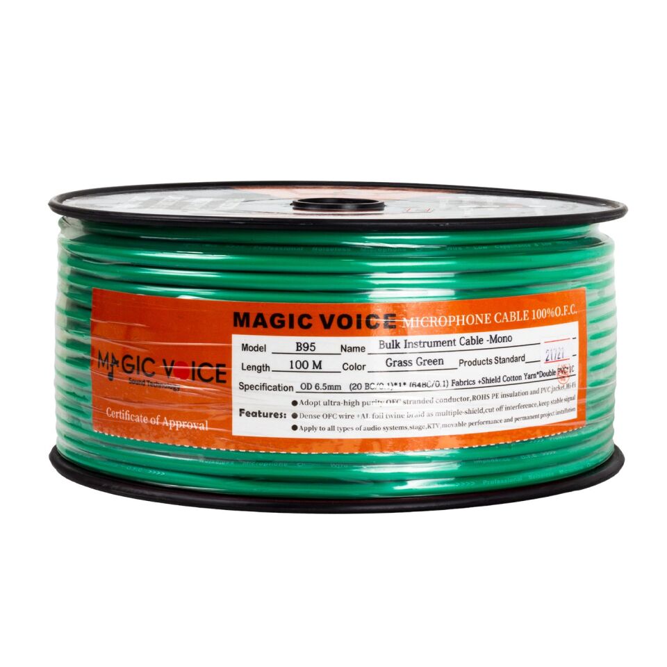 Magicvoice Mi̇krofon Kablosu Mono 1. Kali̇te 100 Metre