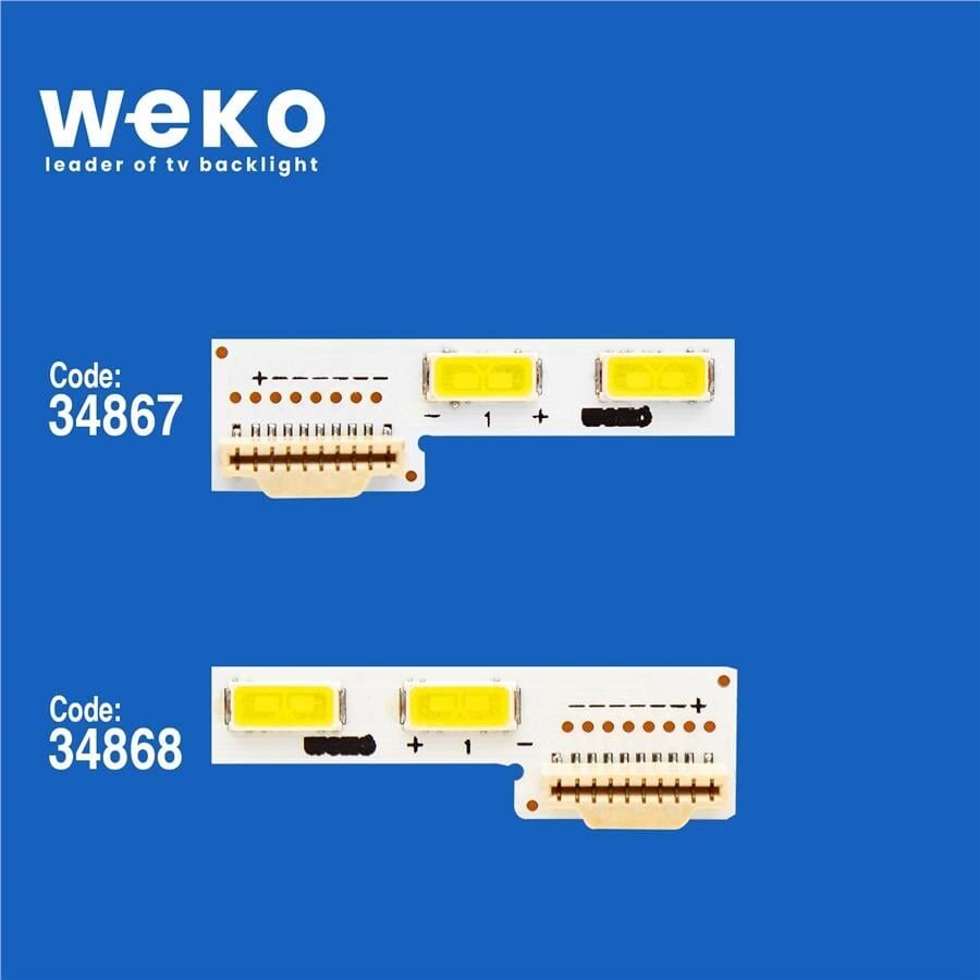 Wkset-5064 34867X1 34868X1 47 V12 Edge Rev1.5 2 Adet Led Bar (54Led)