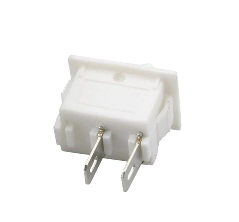 Powermaster IC-120B Mini Işıksız On-Off 2P Anahtar Beyaz