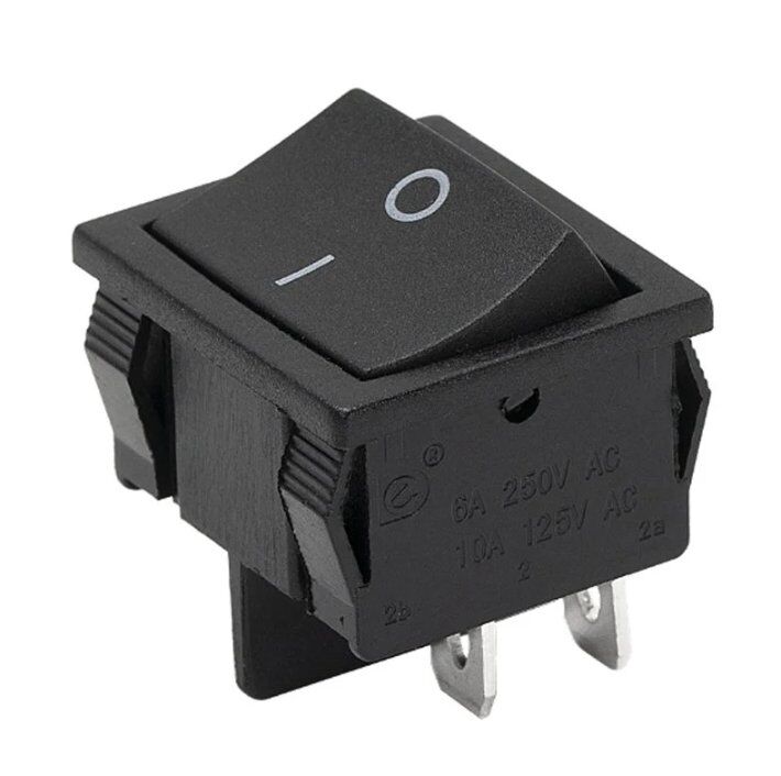 Powermaster IC-128 Orta Boy Işıksız On-Off 4P Anahtar