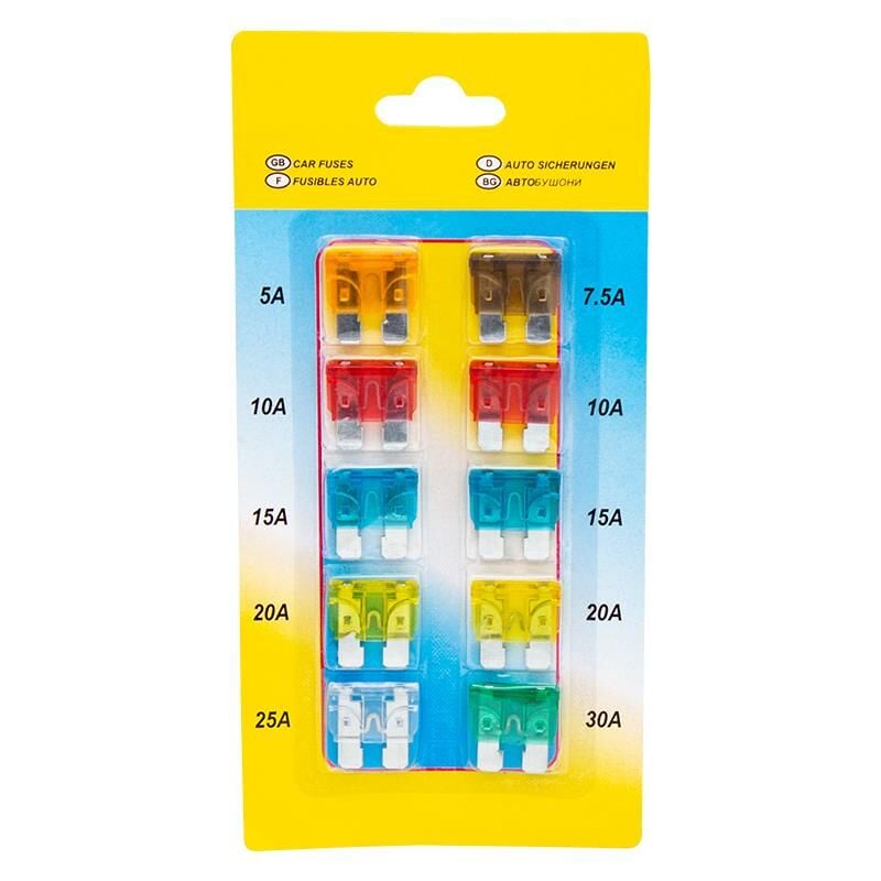 Powermaster Oto Bıçaklı Sigorta (10'Lu Paket)