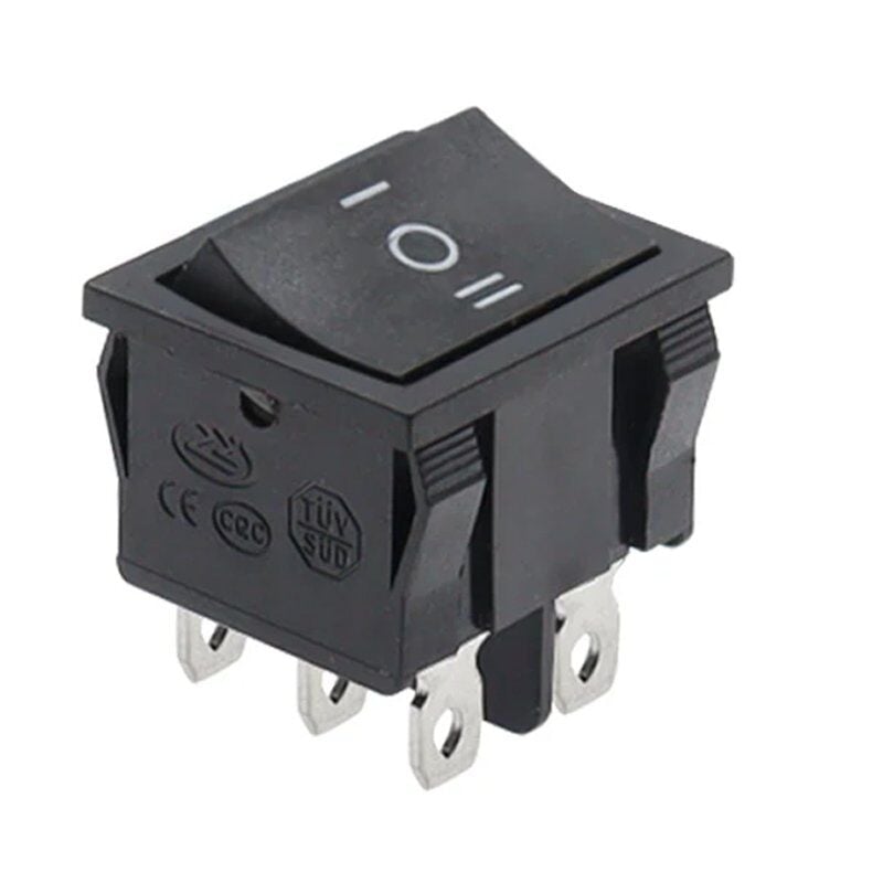 Powermaster IC-130 Orta Boy Işıksız On-Off-On Anahtar 6P