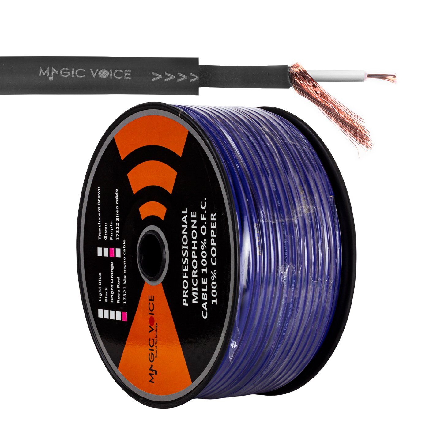 Magicvoice Mi̇krofon Kablosu Mono 1. Kali̇te 100 Metre