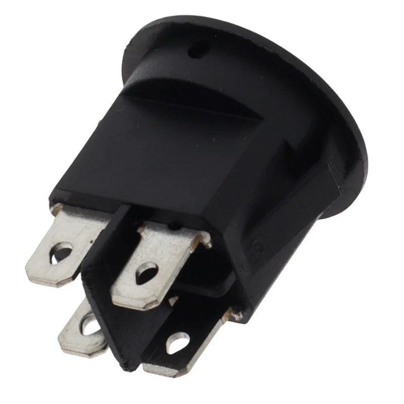 Powermaster IC-131-4 Yuvarlak Işıklı On-Off Anahtar 4P