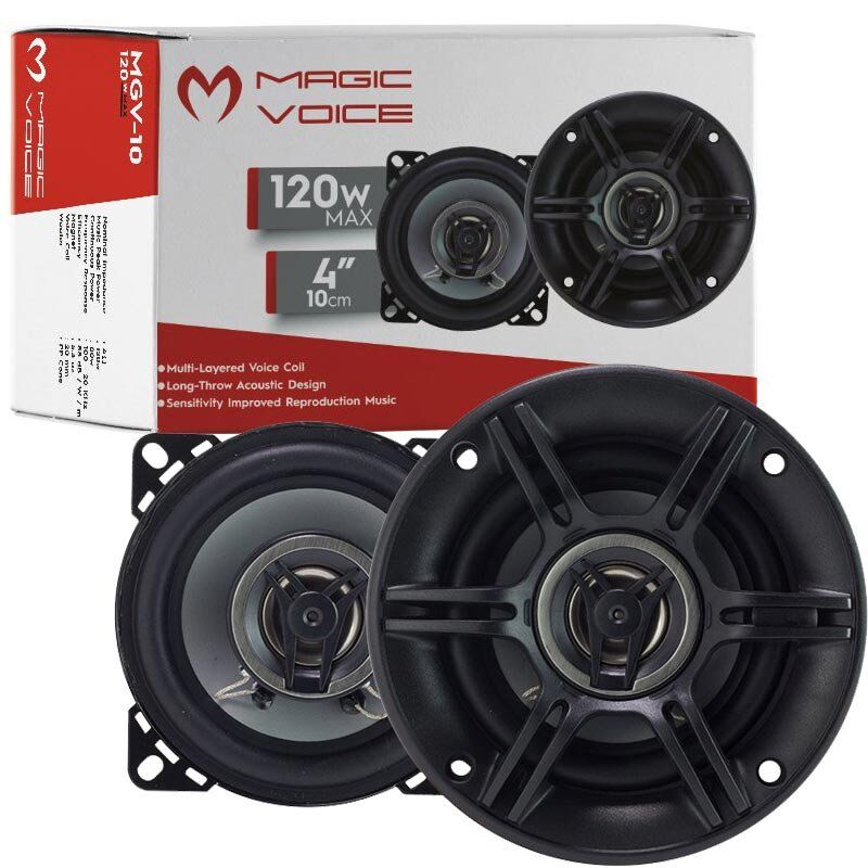 Magicvoice MGV-10 Tweeter'lı 10 Cm 2'li Takım Oto Hoparlör
