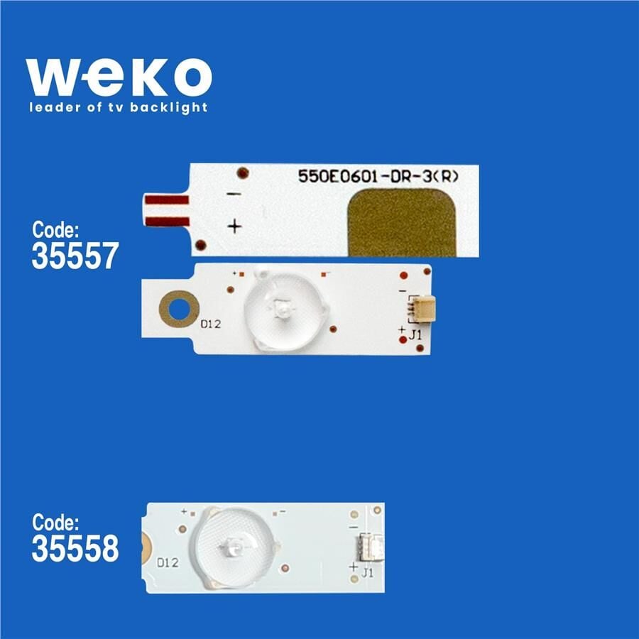 Wkset-5189 35557X7 35558X7 Evt Lbm550e0601-Dr-3 (R)/Lbm550e0601-Dq-1 (L) 14 Adet Led Bar