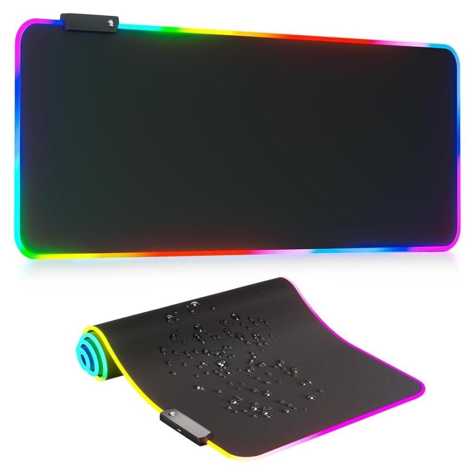 Powermaster PM-25114 XL 14 Modlu RGB Gaming Mouse Pad