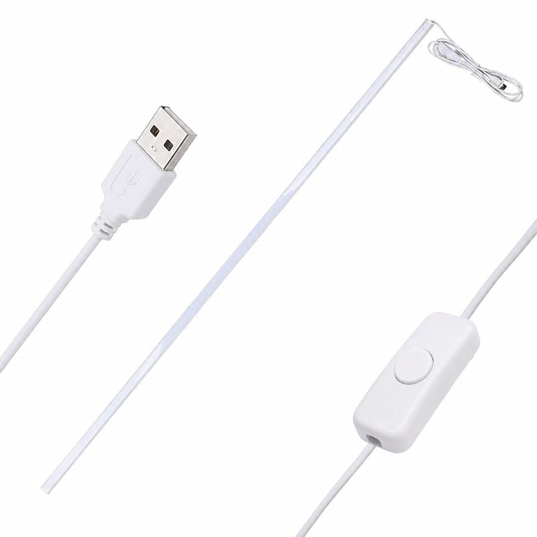 Powermaster PM-28748 DC5V-14W 68 Led 70Cm 6500K Alüminyum Kasa Seyyar USB Çubuk Led