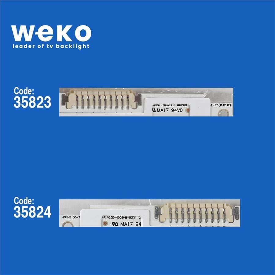 Wkset-5239 35823X1 35824X1 40Nnb3d-7032Led-Mcpcb 2 Adet Ler Bar (56Led)