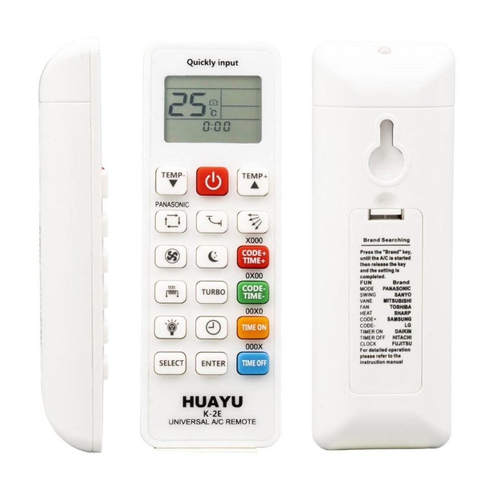 Huayu KK K-2E Universal Akıllı A/C Klima Kumandası