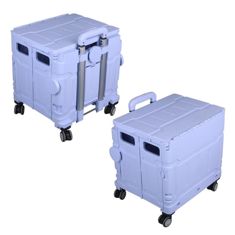 Sunup SN-26967 Katlanabilir Tekerlekli Alışveriş Arabası