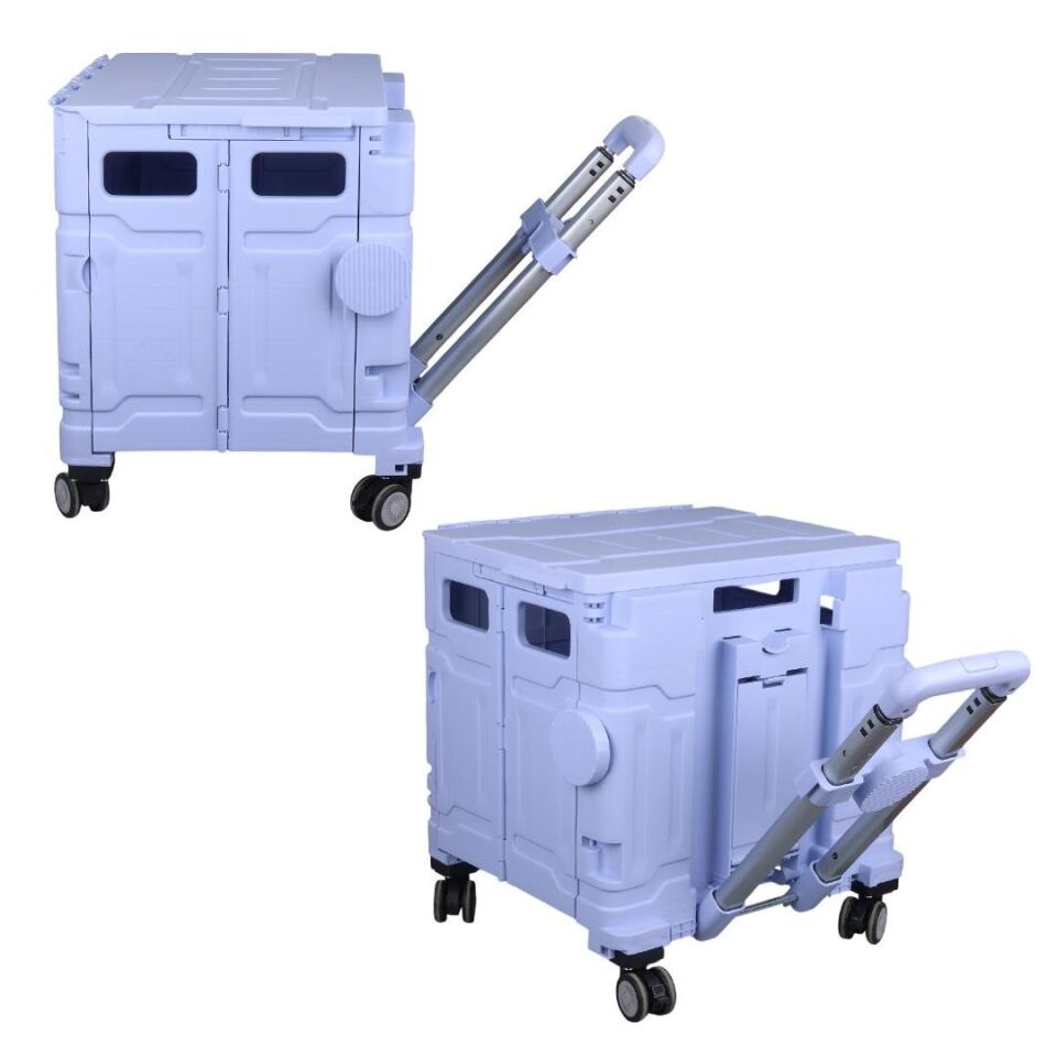 Sunup SN-26967 Katlanabilir Tekerlekli Alışveriş Arabası