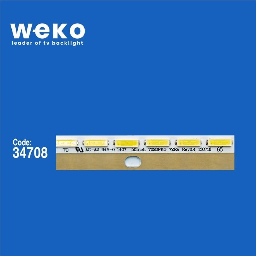 Wkset-5254 34708X1 50Inch 7020Pkg 72Ea Rev1.0 140805 1 Adet Led Bar (72Led)