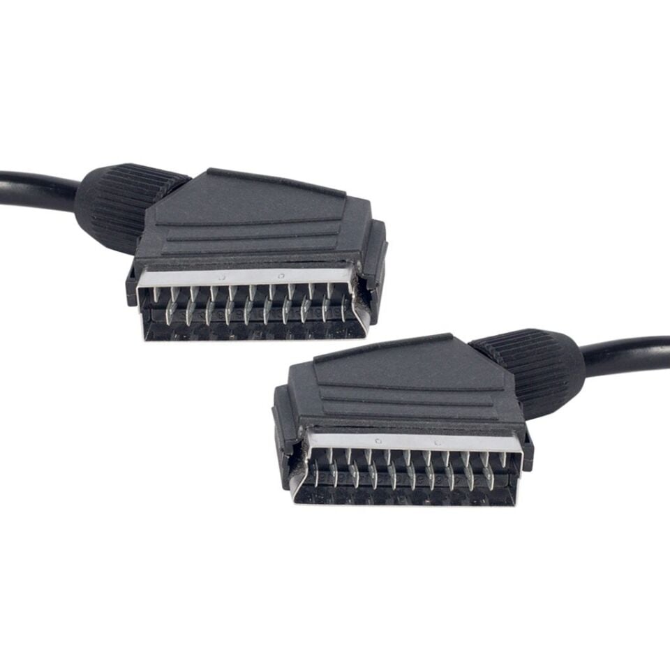 Elektromer Standart 9 Mm 1.3 Metre Scart Scart Kablo