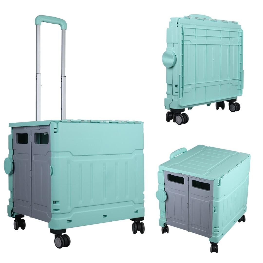 Sunup SN-26968 Katlanabilir Tekerlekli Alışveriş Arabası