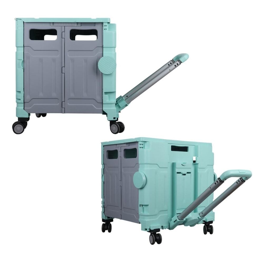 Sunup SN-26968 Katlanabilir Tekerlekli Alışveriş Arabası