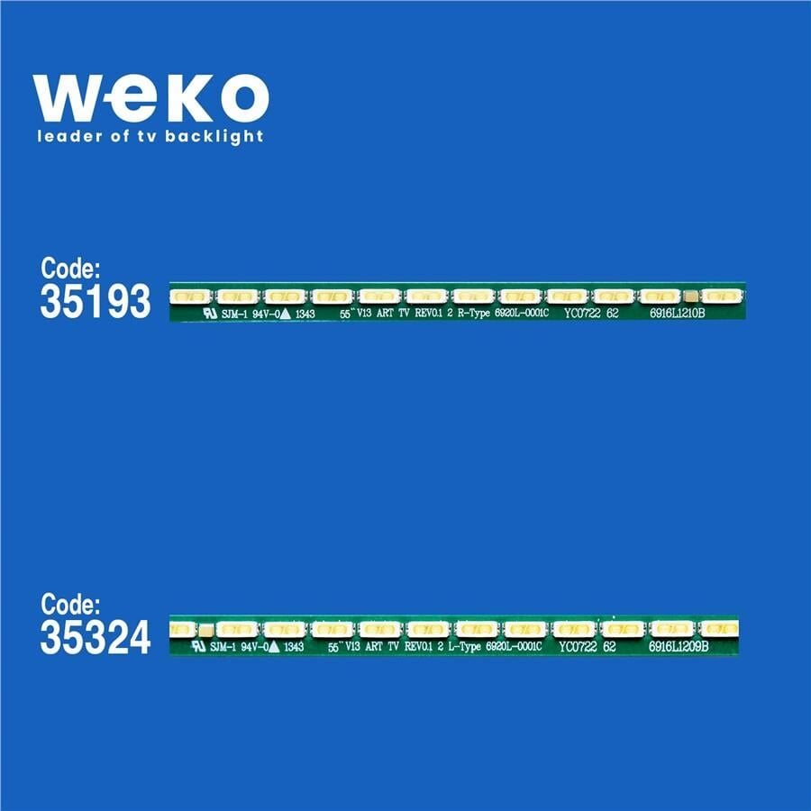 Wkset-5373 35193X1 35324X1 55 V13 Art Tv Rev 0.1 2 Adet Led Bar (75Ledli)