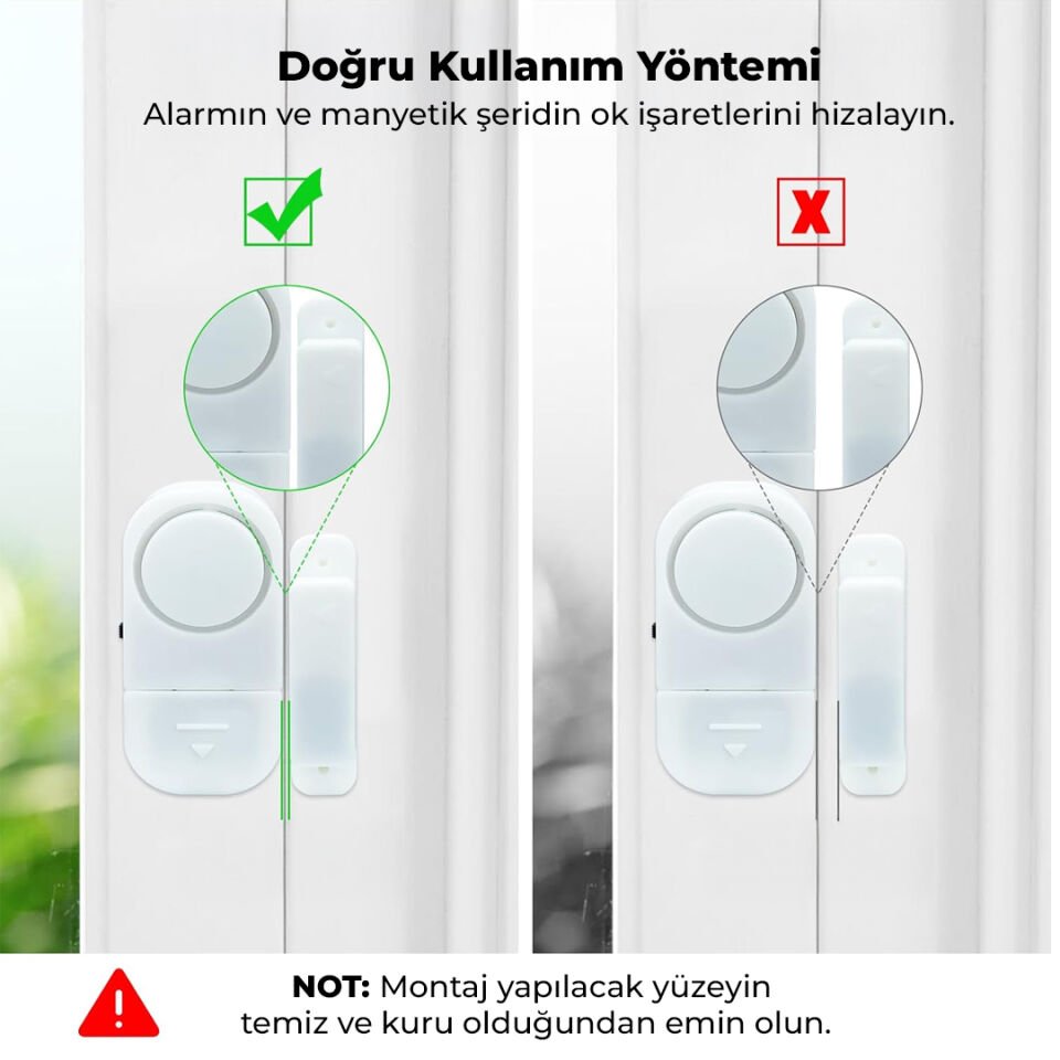 Powermaster Mini Manyetik Pencere Ve Kapı Güvenlik Alarmı