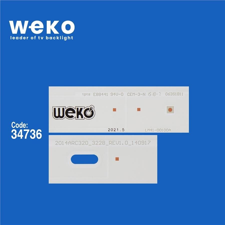 Wkset-5314 34736X3 Samsung_2014Arc320 3 Adet Led Bar