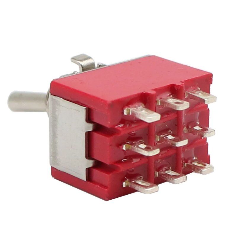 Powermaster IC-148A 9 Pin 6mm On-Off Toggle Switch