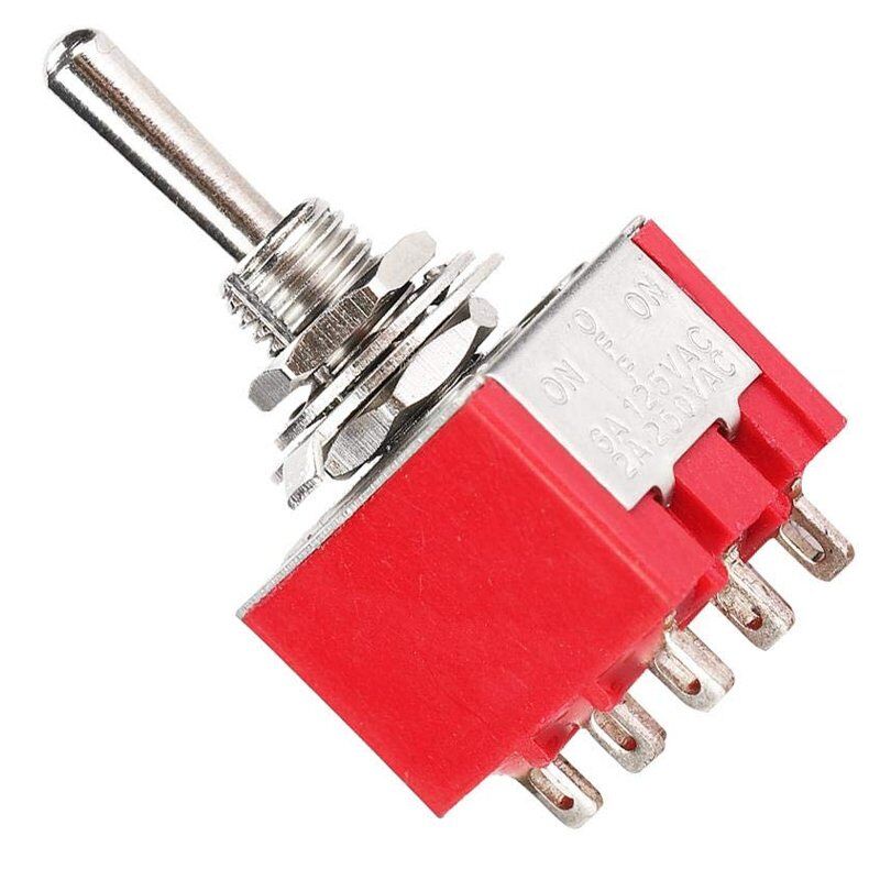 Powermaster IC-148B 9 Pin On-Off 6Mm Toggle Switch