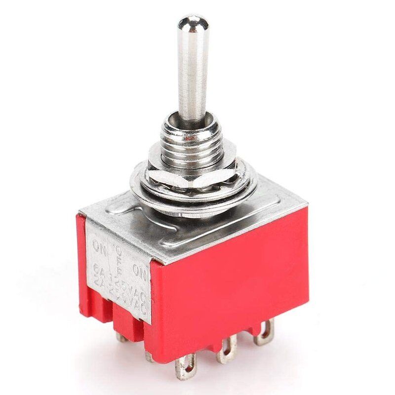 Powermaster IC-148B 9 Pin On-Off 6Mm Toggle Switch