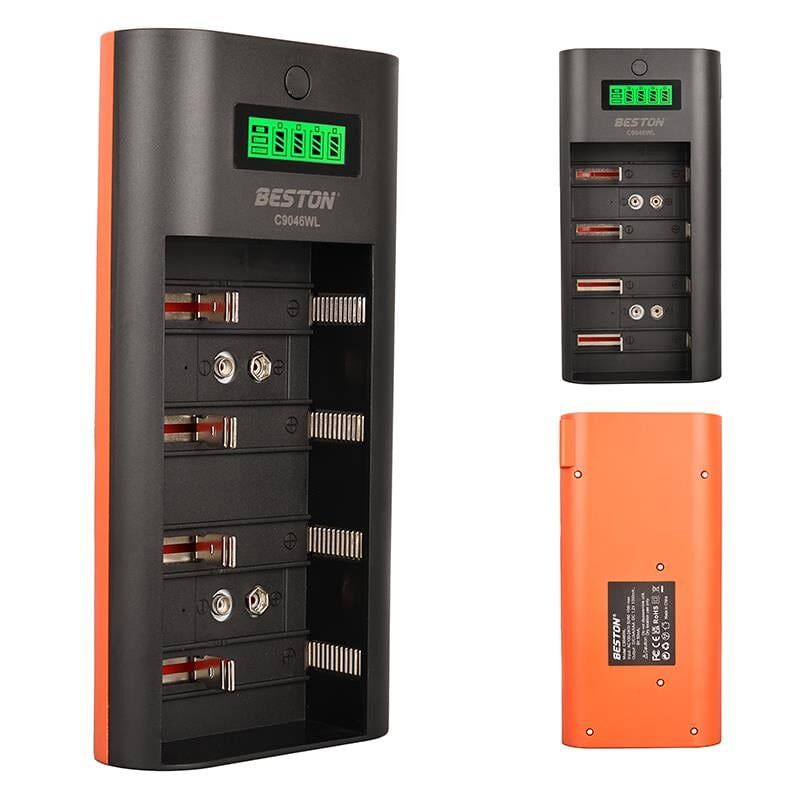 Beston C9046WL Dijital Ekranlı Pil Şarj Cihazı