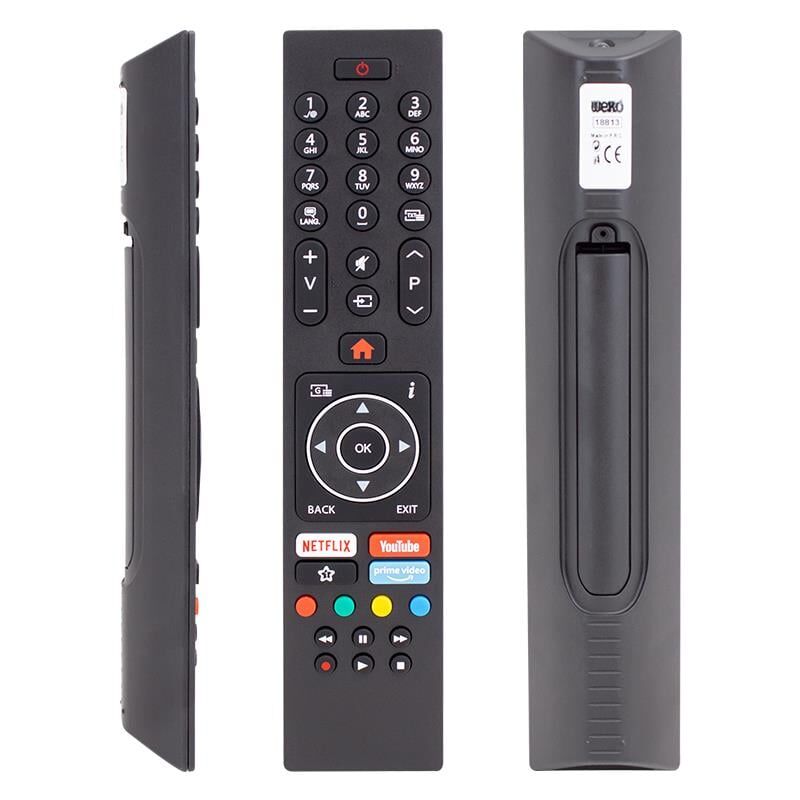 Vestel RC 43135P Netflix-Youtube-Prime Video Tuşlu Lcd Led Tv Kumanda