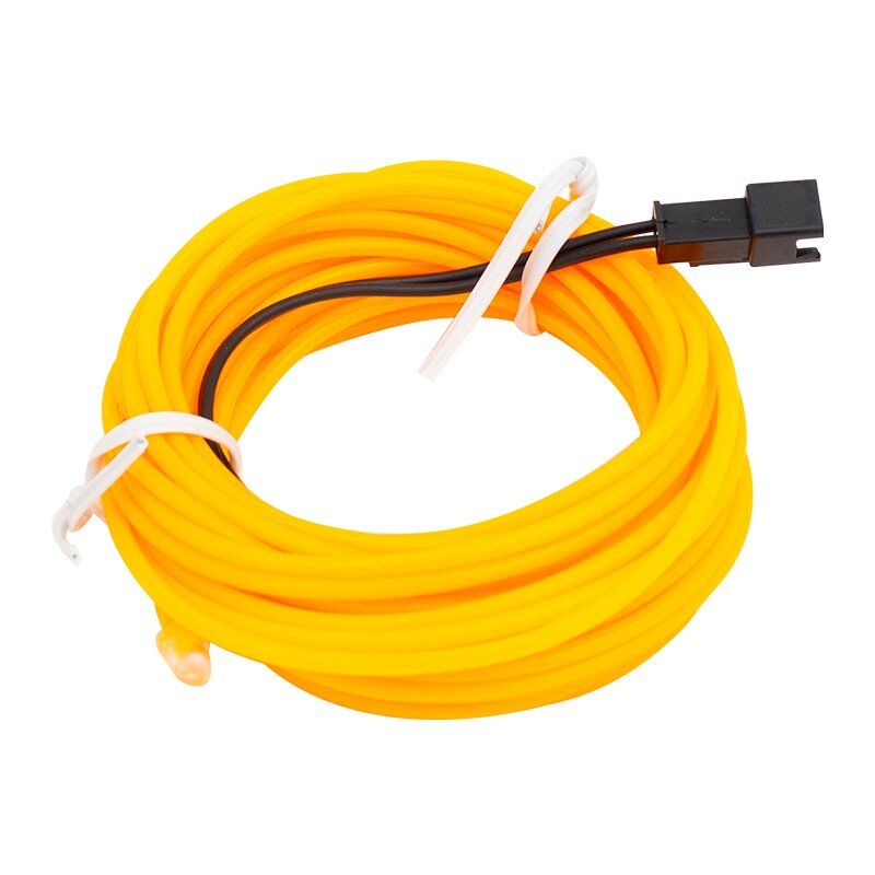 Powermaster PM-6081 5 Metre 5 Volt USB Adaptörlü Neon Sarı İp Aydınlatma