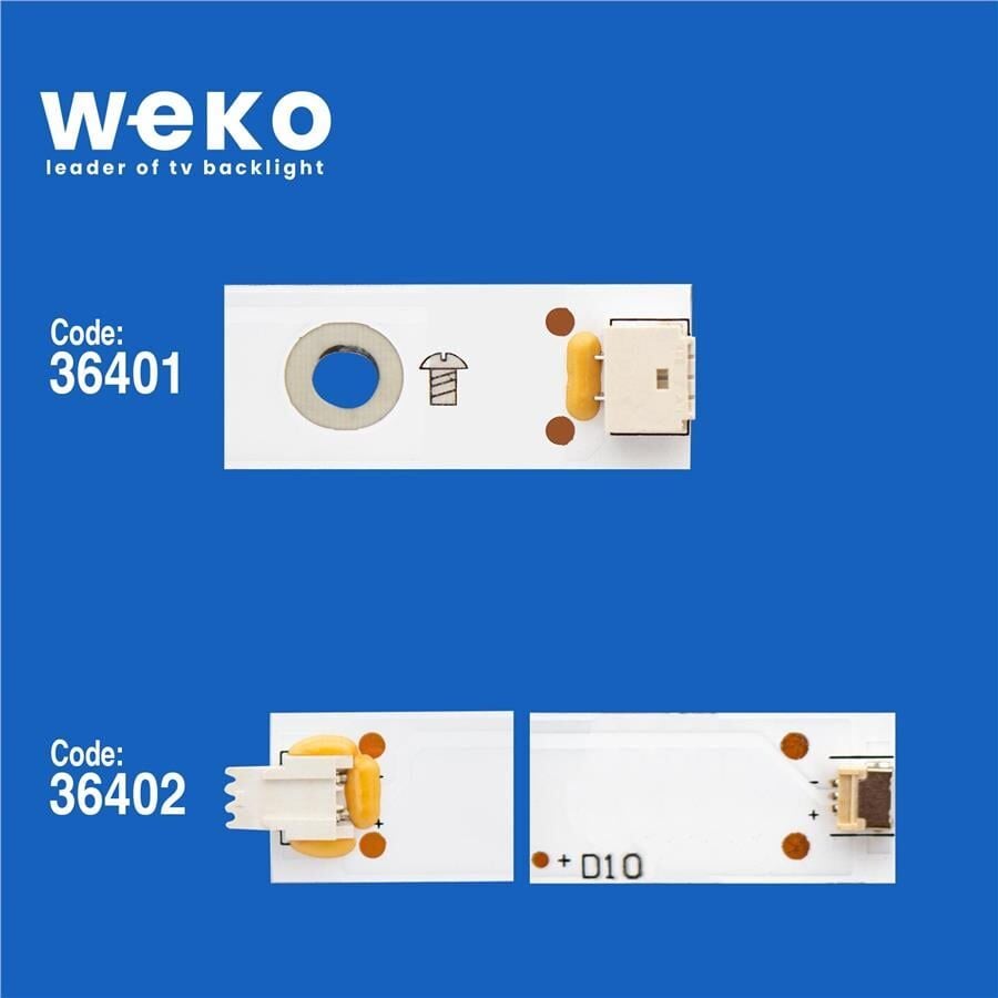 Wkset-5412 36401X5 36402X5 Lb-Gm3030-Gj0d22555x10an22 10 Adet Led Bar