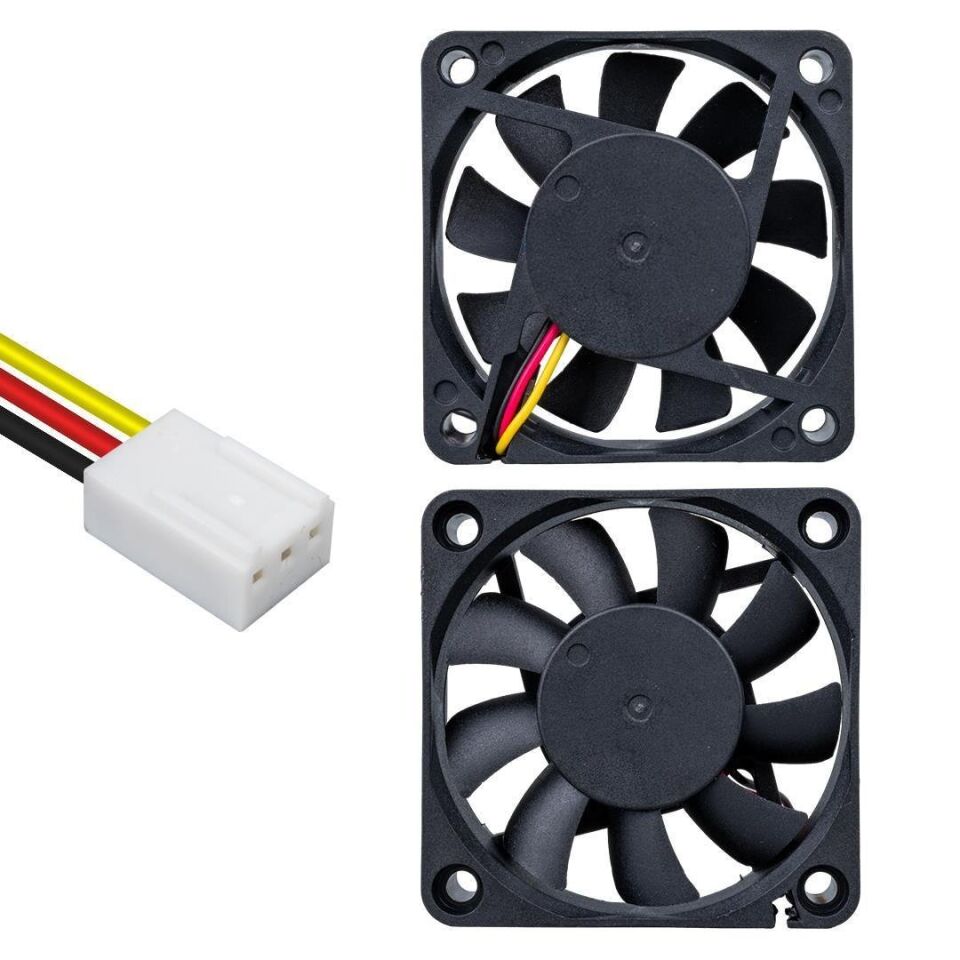 PowerMaster PM-7766 70x70x15mm 12 Volt 3 Pin Fırçasız DC Fan