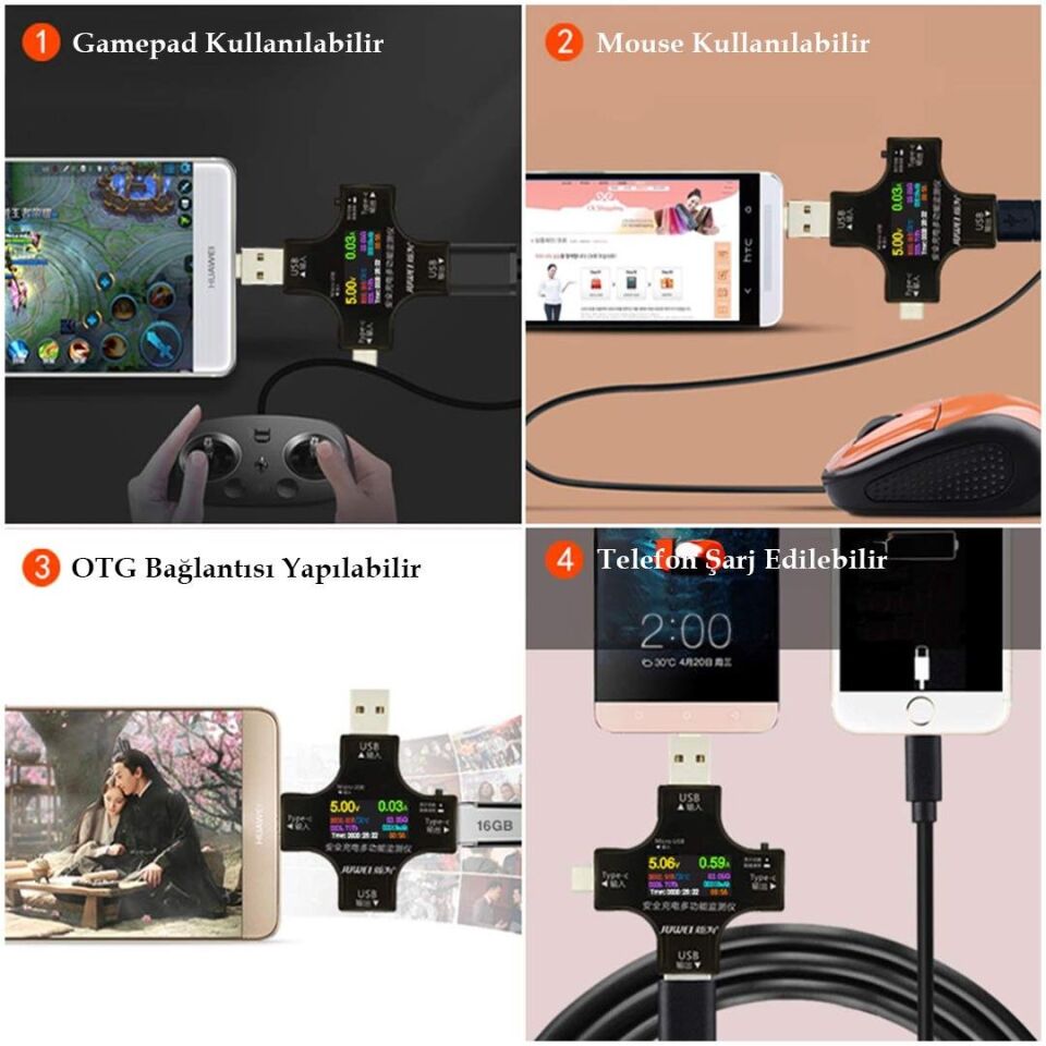 Powermaster Voltmetre Ampermetre Akım Göstergesi Multimetre
