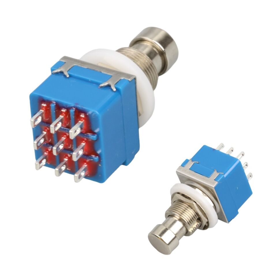 Powermaster IC-148J-9 / Pbs-24-302 Pedal Switch Kalıcılı 9P