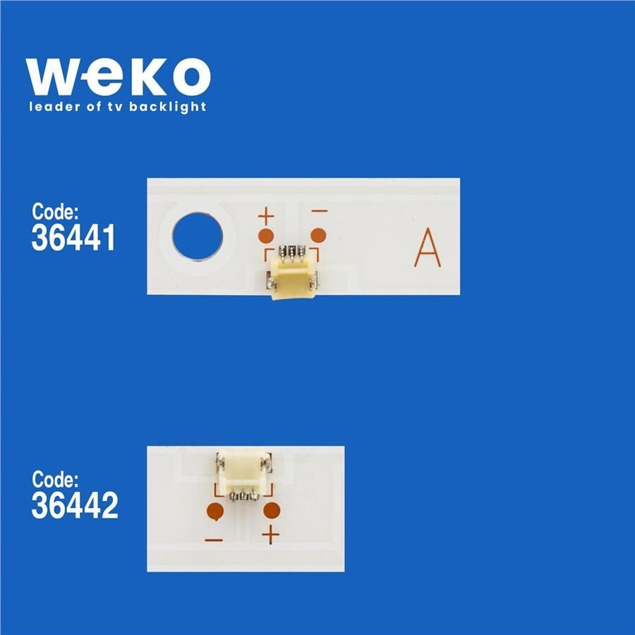 Wkset-5423 36441X1 36442X1 Jl.D32061330-078A 2 Adet Led Bar