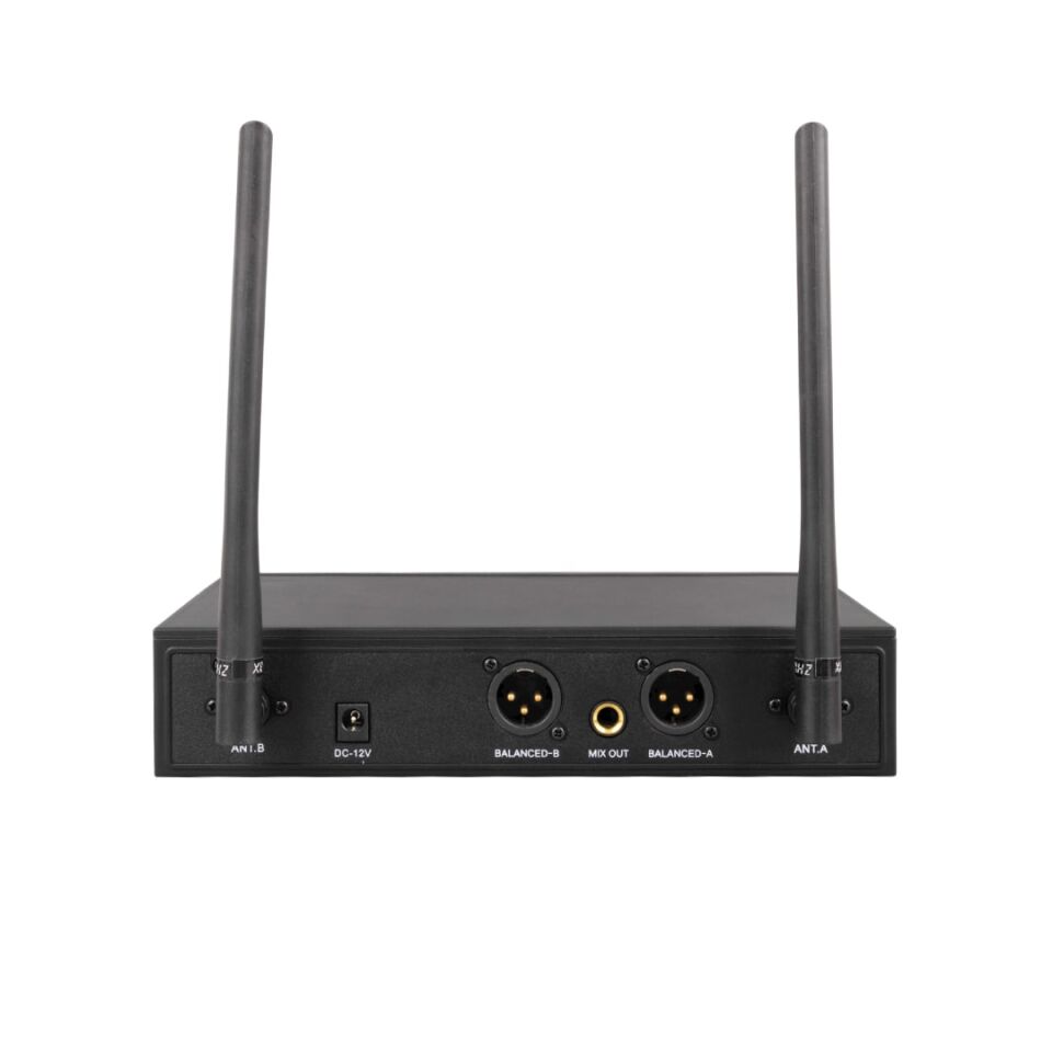 König K-990 Y-Y Çift Kanal UHF Telsiz Yaka Mikrofon