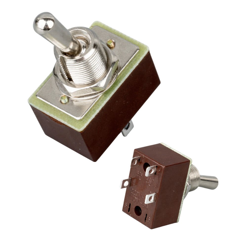 Powermaster IC-151C On-Off 12 Mm 4P Toggle Switch