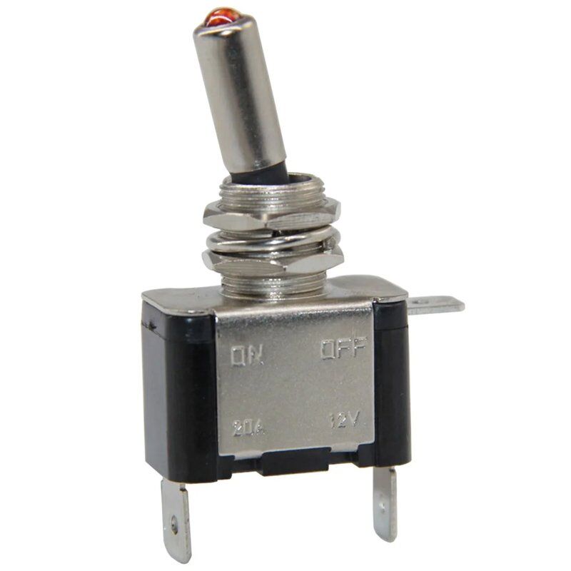 Powermaster IC-151A Işıklı 12 Volt Dc 30 Amper On-Off Toggle Switch