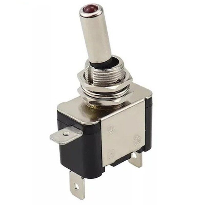 Powermaster IC-151A Işıklı 12 Volt Dc 30 Amper On-Off Toggle Switch