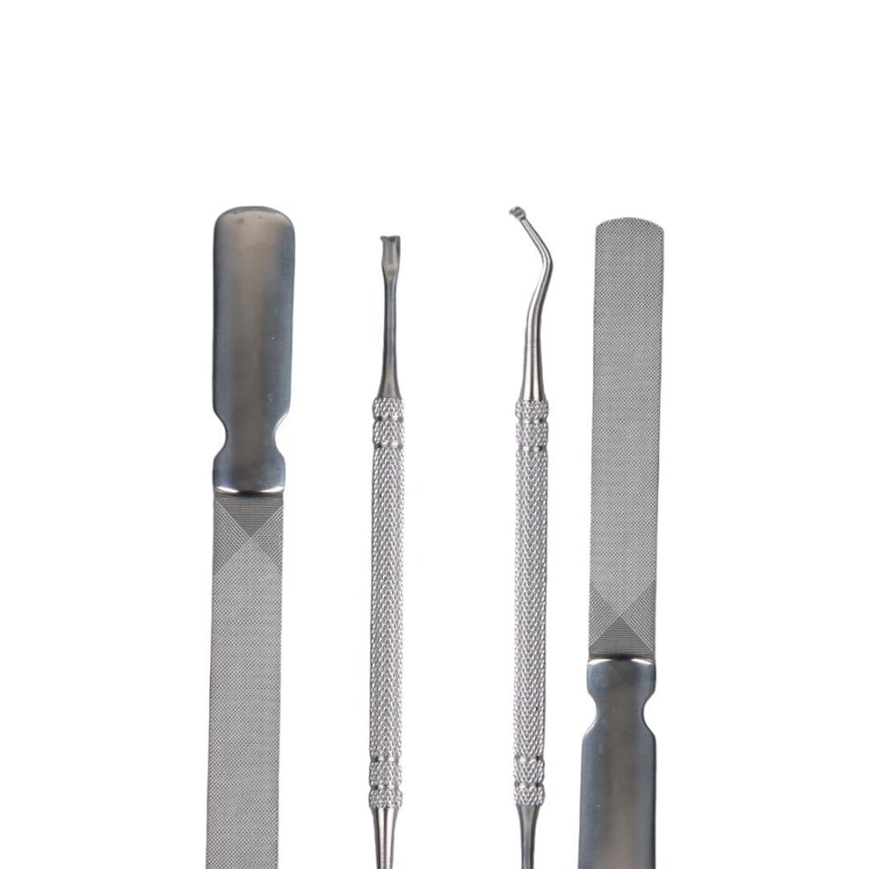 Sunup SN-27098 Paslanmaz Çelik 4İn1 Tırnak Bakım Seti