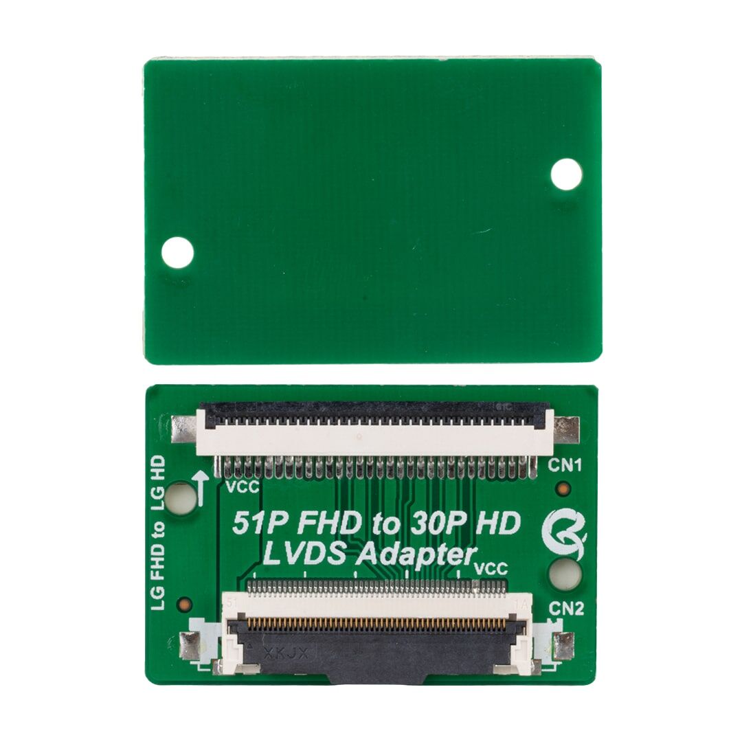 Lcd Panel Flexi Repair 51P FHD TO 30P HD Lvds Adaptor FHD TO HD For LG QK0805A