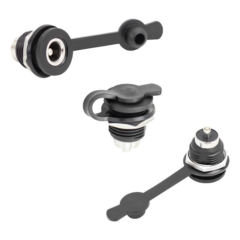 Powermaster Suya Dayanıklı Siyah Adaptör Şase 5.5X2.5 Uç